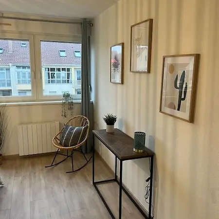 Adorable Appartement Strasbourg Neudorf Parking Sous Sol Exterior photo